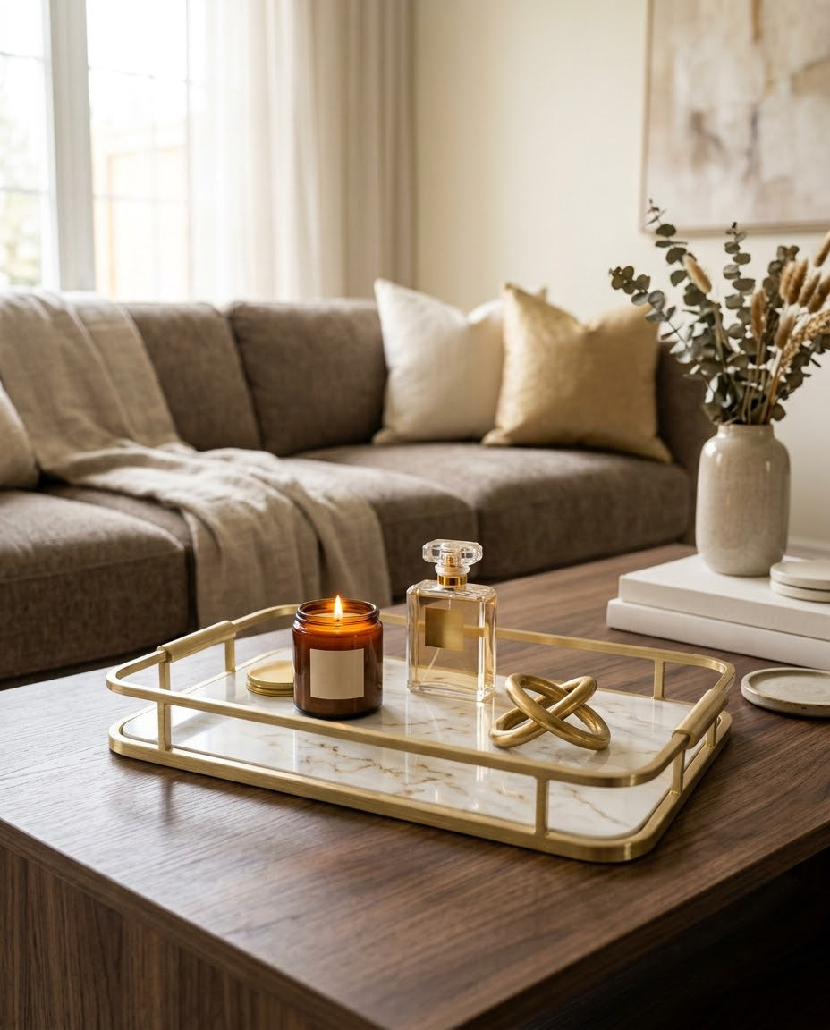 Luxury Decorative Serving Tray