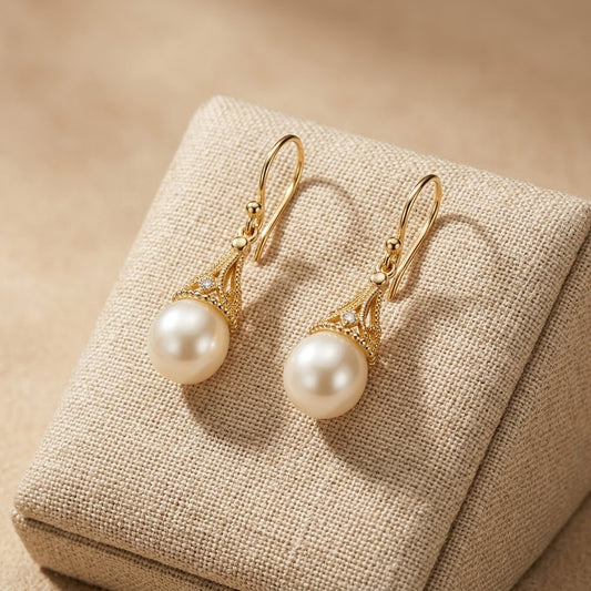 Elegant Pearl Earrings