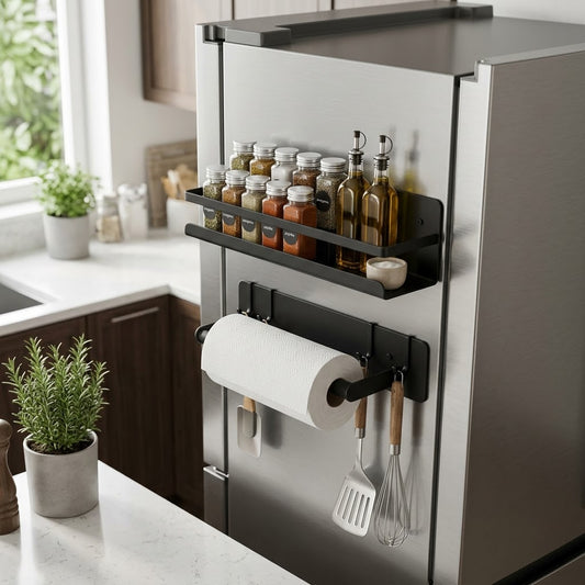 Magnetic Refrigerator Storage Rack