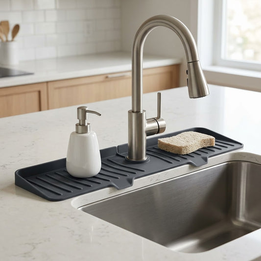 Silicone Sink Splash Guard Faucet Mat - XL