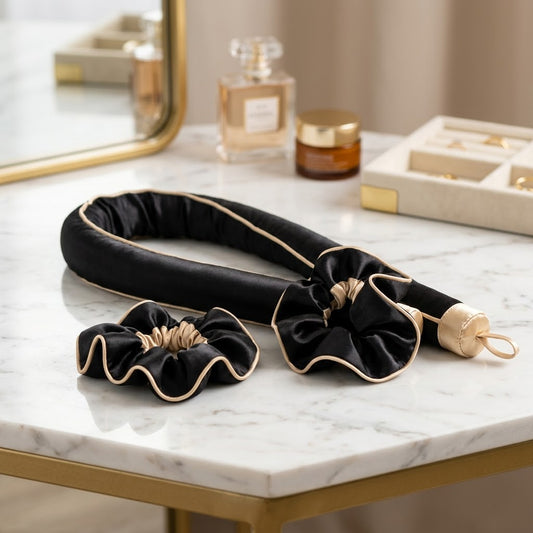 Satin Heatless Hair Curler Set