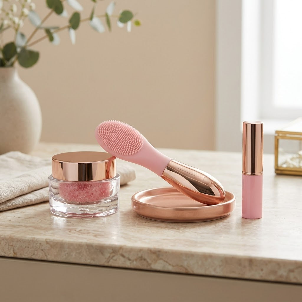 Silicone Lip Scrubber & Exfoliating Brush