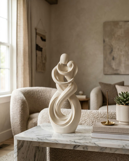 Modern Abstract Ceramic Sculpture